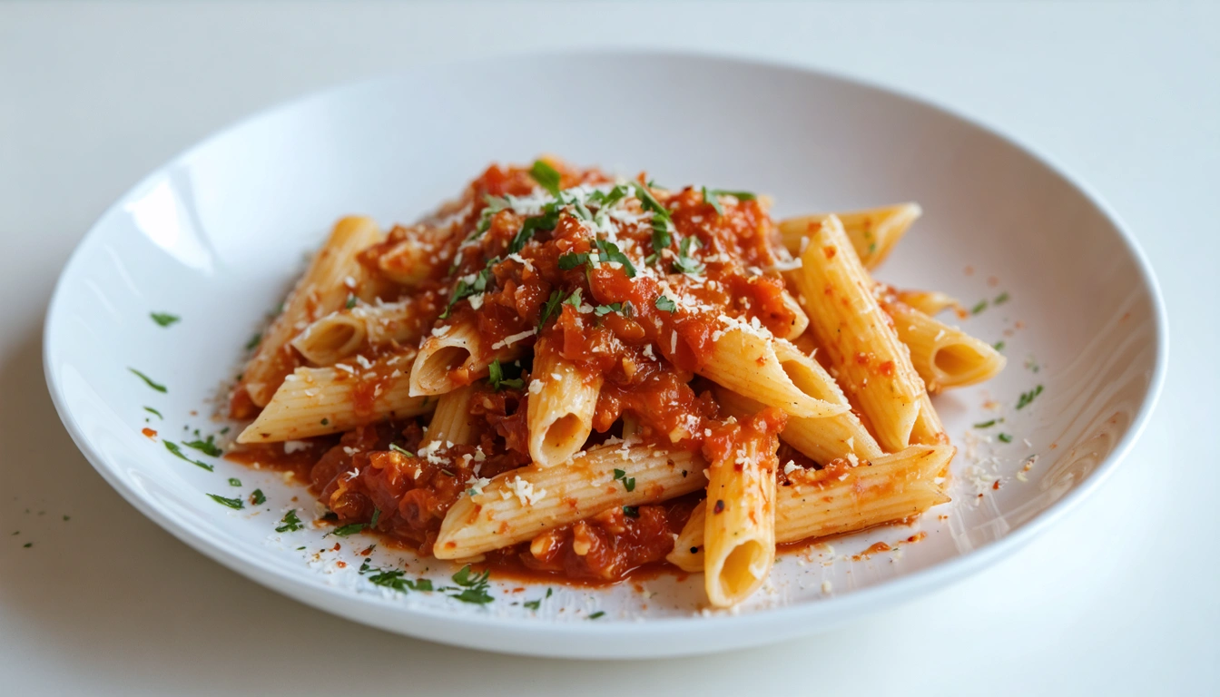 penne arrabbiata